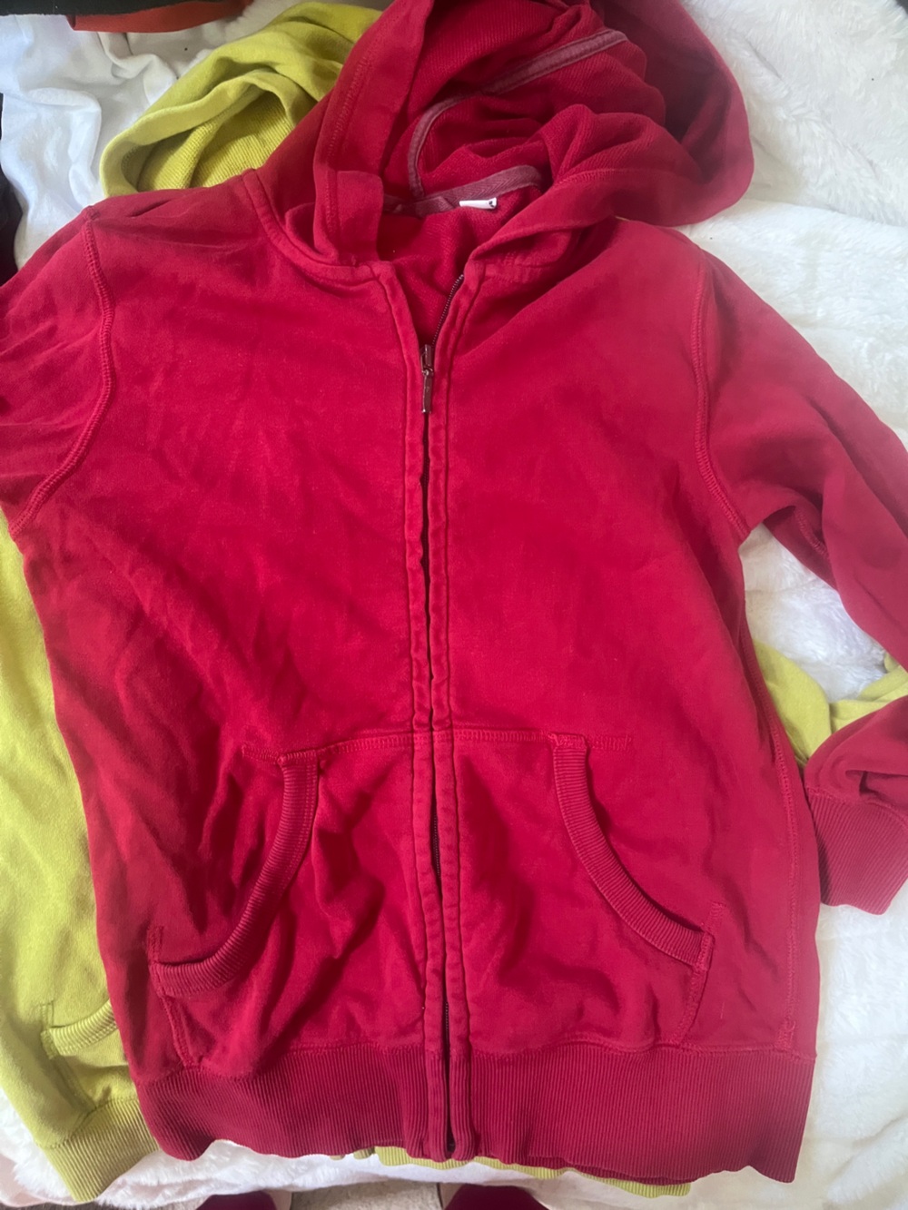 Set of 2 Lightweight Cotton Hoodies Size 9-10